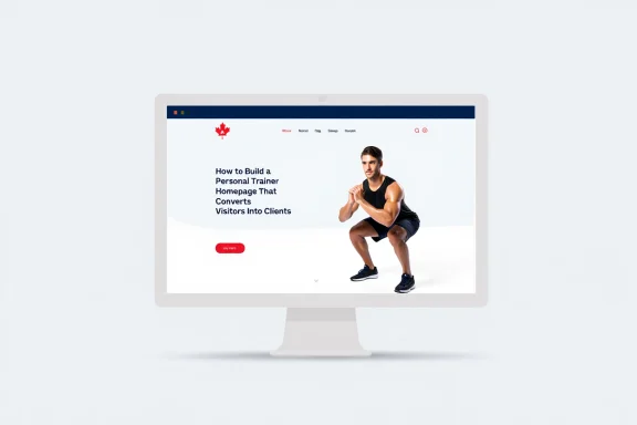 Building an Effective Homepage for Personal Trainers